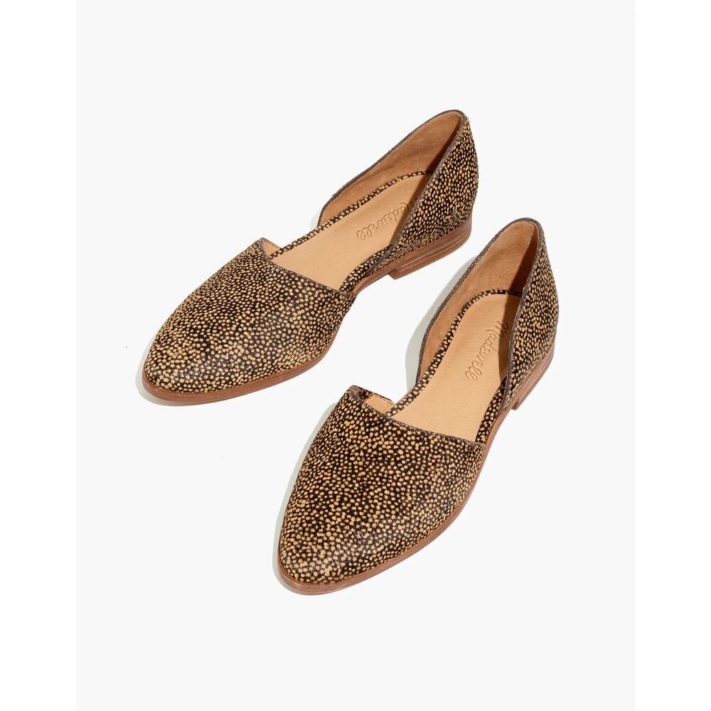MADEWELL The Marisa d’Orsay Flat in Spotted Calf Size 7